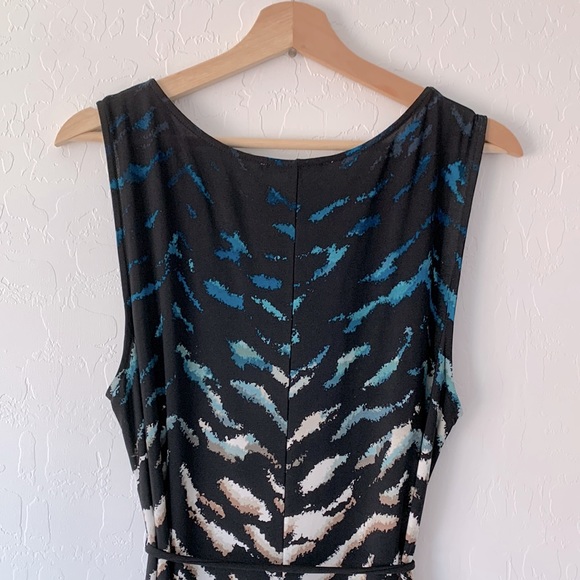 🔥Studio One Animal Print Maxi Dress Medium - Picture 6 of 11
